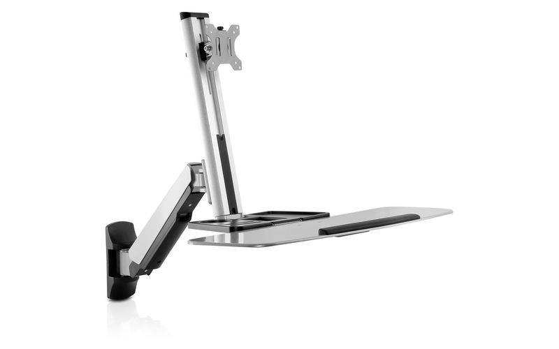 V7 WWSS1GS-1N Wall Mount for Flat Panel Display - Silver - 1 Display(s) Supported32" Screen Support - 17.64 lb Load Capacity