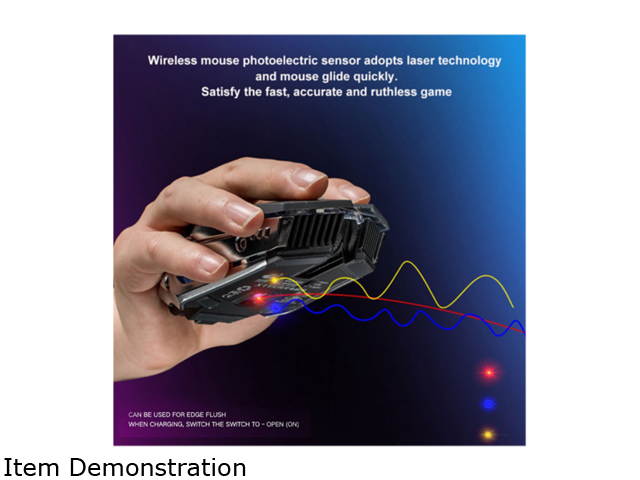 X11 E-sport Wireless Mouse Rechargeable Luminous Mechanical Gaming Mouse