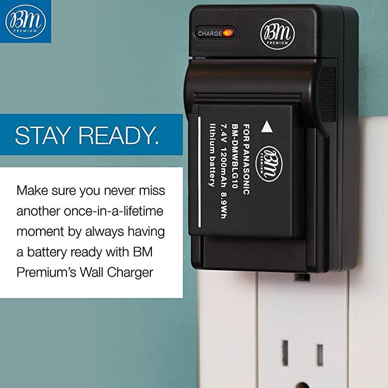 2Pack of DMWBLG10 Batteries and Charger for Panasonic Lumix DCG100 DCZS80 DCGX9 DCLX100 II DCZS200 DCZS70 DMCGX80 DMCGX85 DMCZS60 DMCZS100 DMCGF6 DMCGX7K DMCLX100K Camera