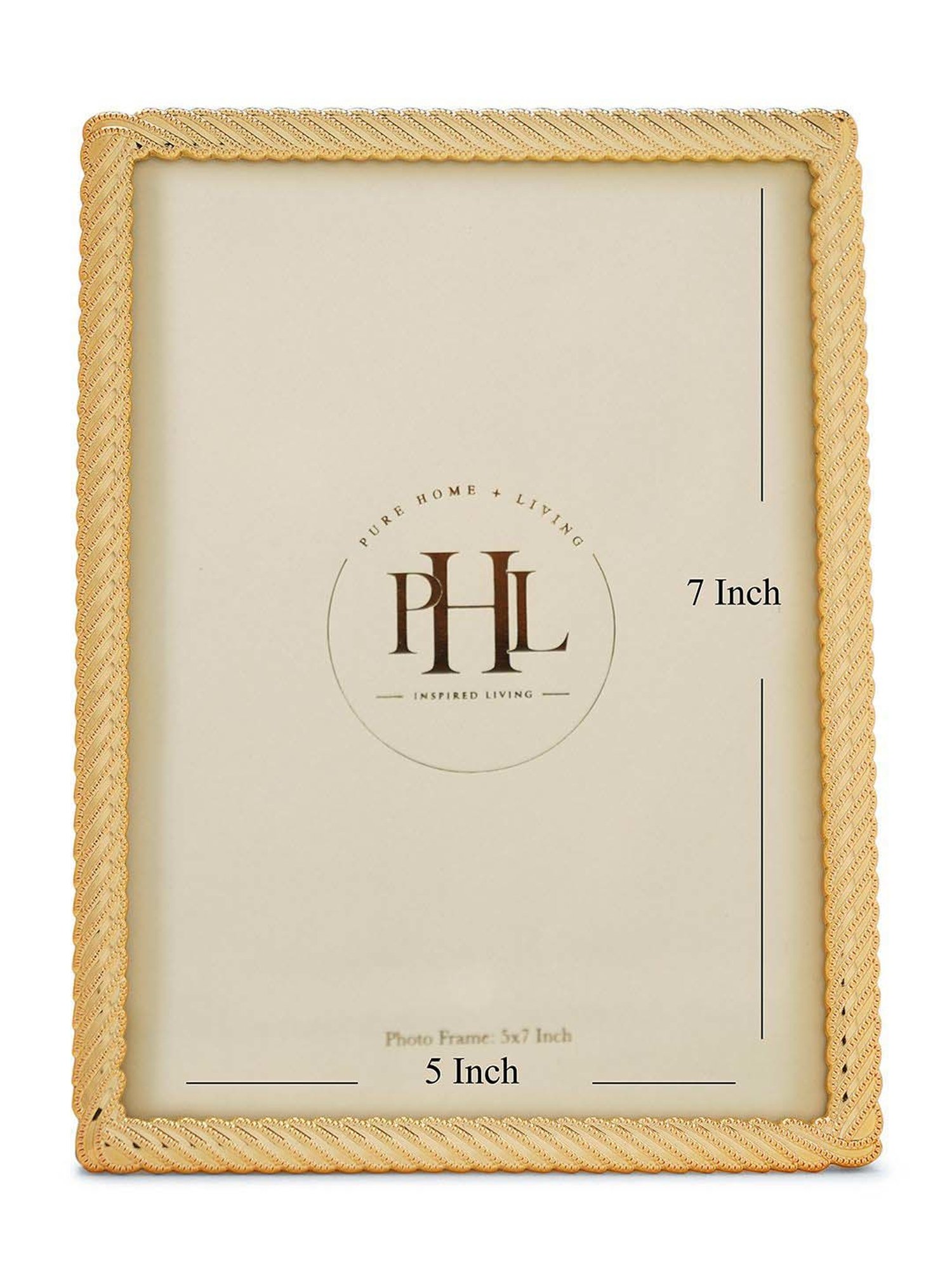 House This Kangto Brown & White Wood Photo Frame Gift Set