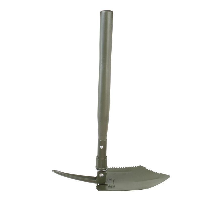 Stansport 25" Folding Pick and Shovel Olive Drab Green