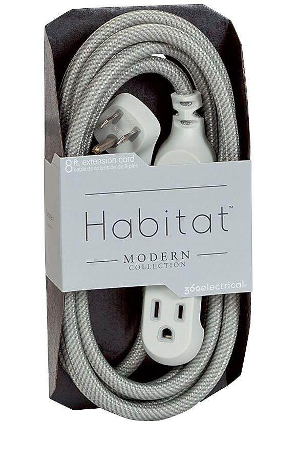 360 Electrical HabitatTM Braided Extension Cord 360426