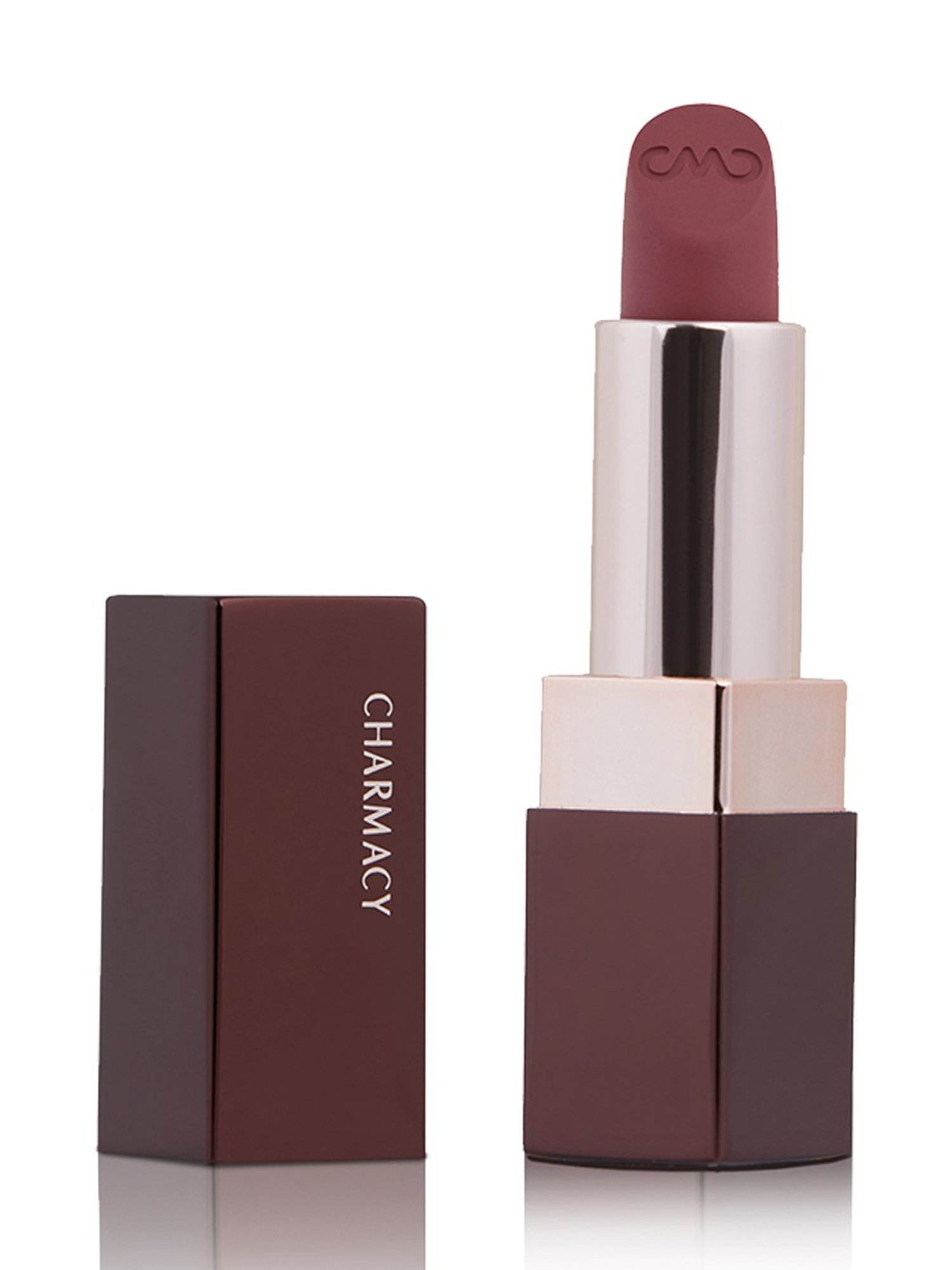CHARMACY Milano Soft Satin Matte Lipstick Vivid Mauve 55 - 3.8 gm