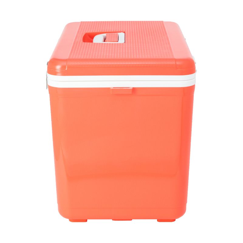 Engel UC30CR 30 Quart 8 Can Leak Proof Odor Resistant Insulated Cooler Drybox with Integrated Shoulder Strap, Coral