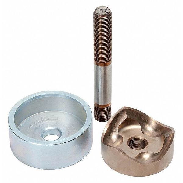 GREENLEE 745H-2-1/2 Knockout Punch/Die,For 10 ga SS,2-1/2 in