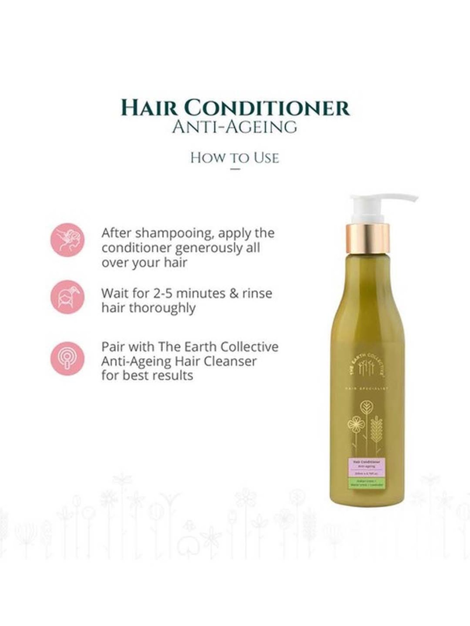 The Earth Collective Anti Ageing Hair Conditioner - 200 ml