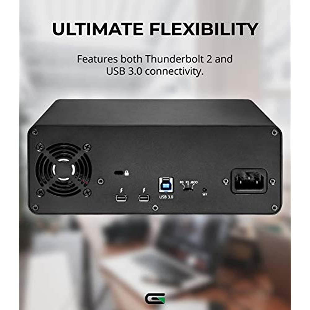 Glyph Studio RAID, 7200RPM, 2x Thunderbolt 2, USB 3
