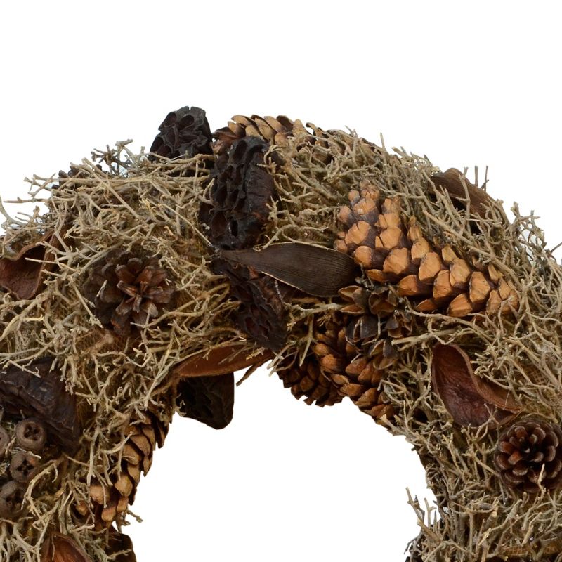 Vickerman 20" Natural Mixed Wreath