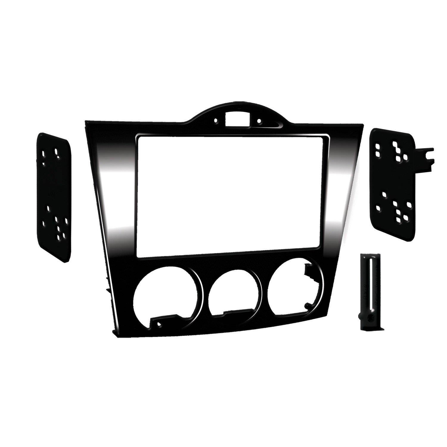 Metra 99-7510HG Single DIN Installation Dash Kit for 2004-2008 Mazda RX-8 (Black)
