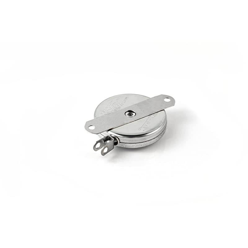Industrial Retractable Reel with 48 Stainless Steel Cable Steel Bracket Back Chrome Front 8 oz Retraction Large Swivel