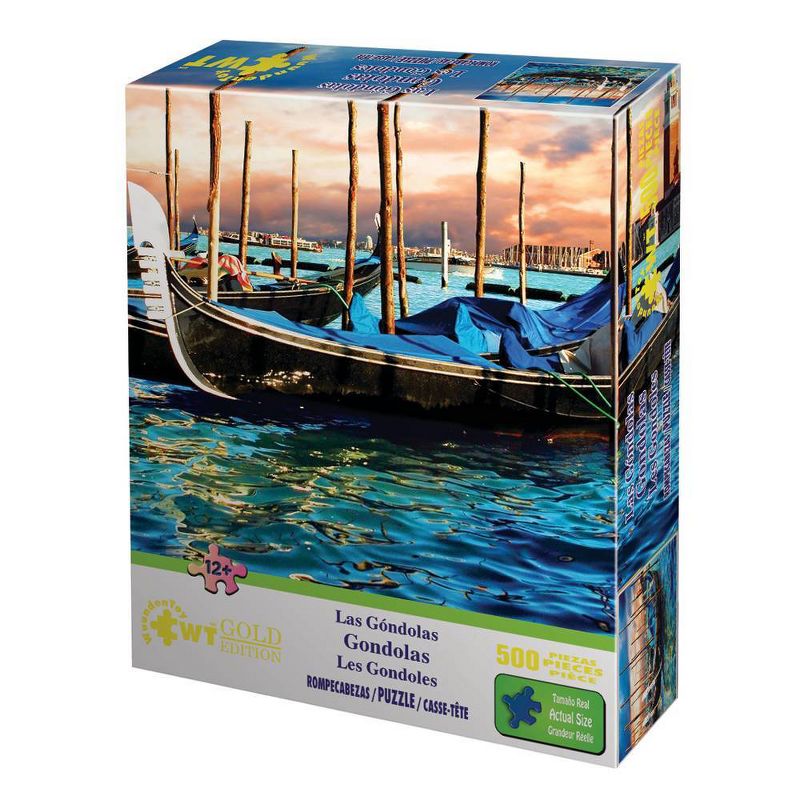 Wuundentoy Gold Edition: Gondolas Jigsaw Puzzle - 500pc