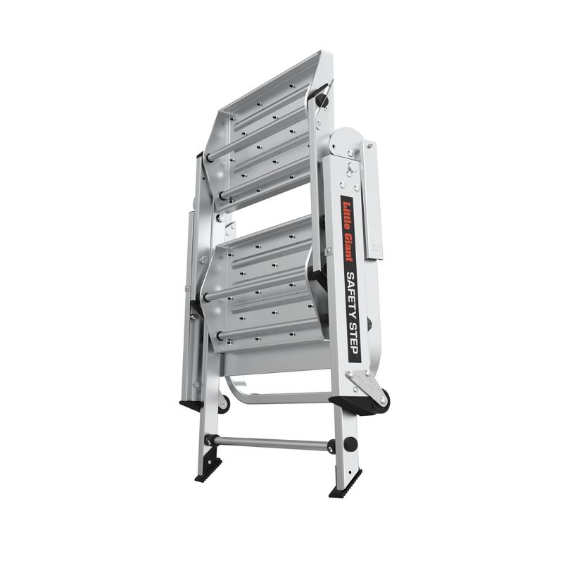 Little Giant Ladder Systems 2-step ANSI Type IA- 300 lb Aluminum Stepstool with handrail Gray