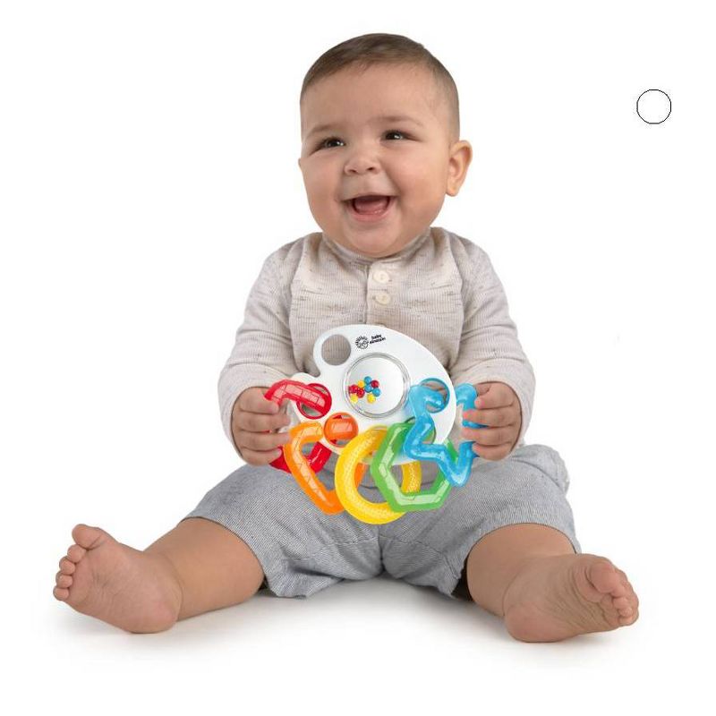 Baby Einstein Shake, Rattle & Soothe Teether Link Toy