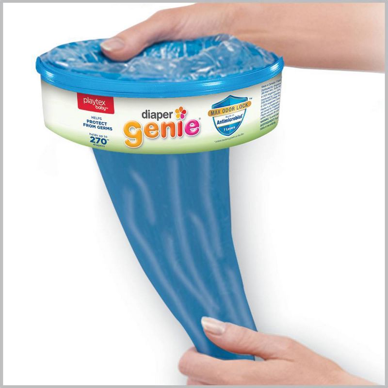 Playtex Baby Diaper Genie Diaper Disposal Pail System Refill - 3pk