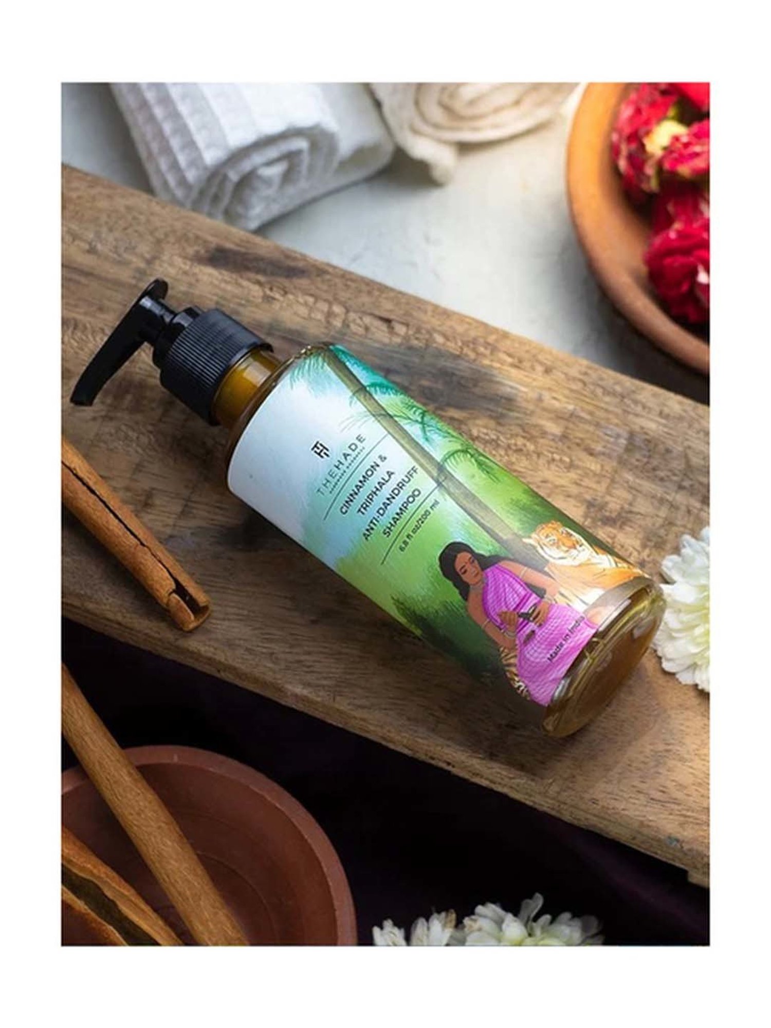 The Hade Cinnamon & Triphala Anti Dandruff Shampoo - 200 ml