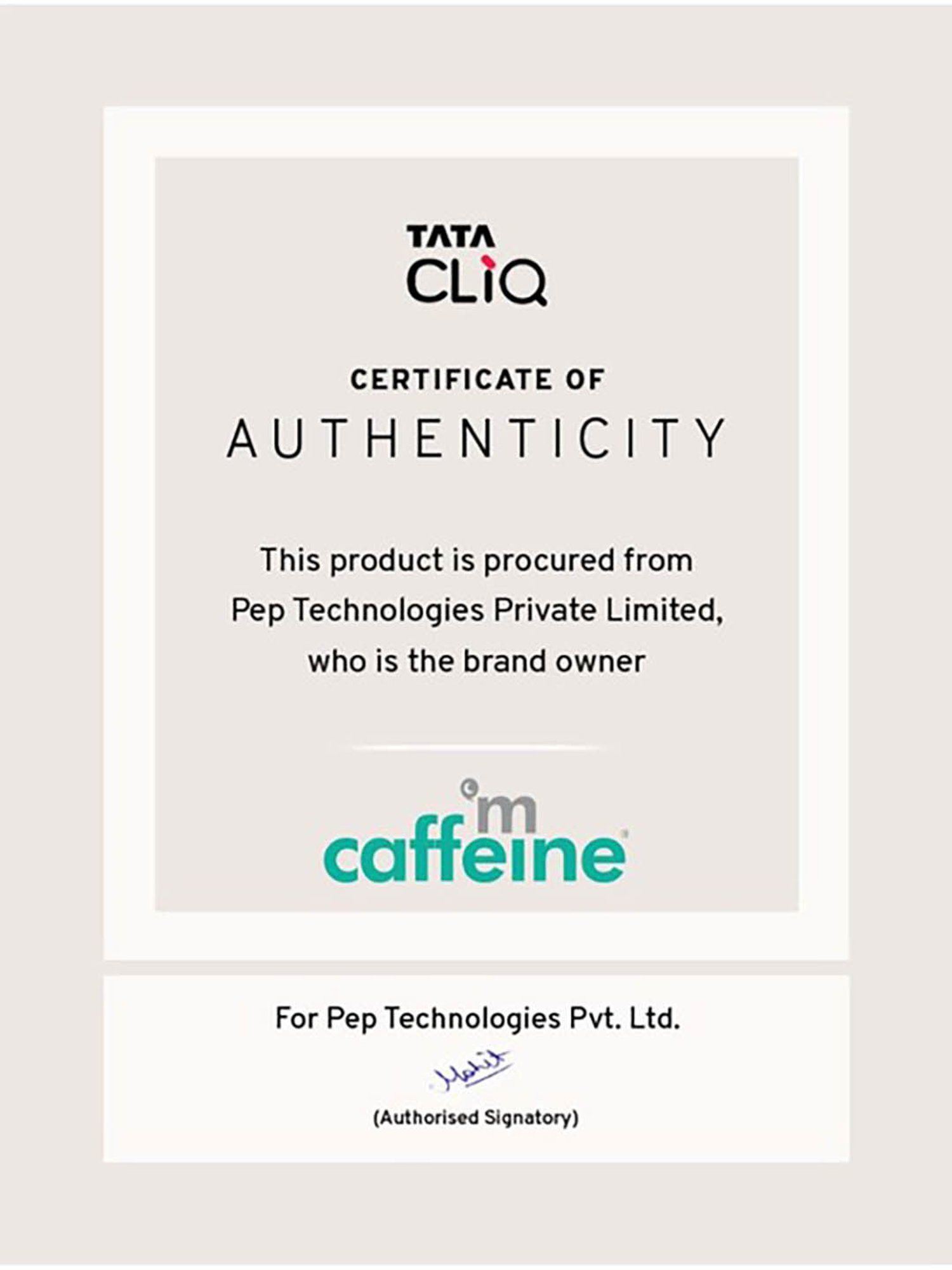 mCaffeine Complete Cappuccino Coffee Routine