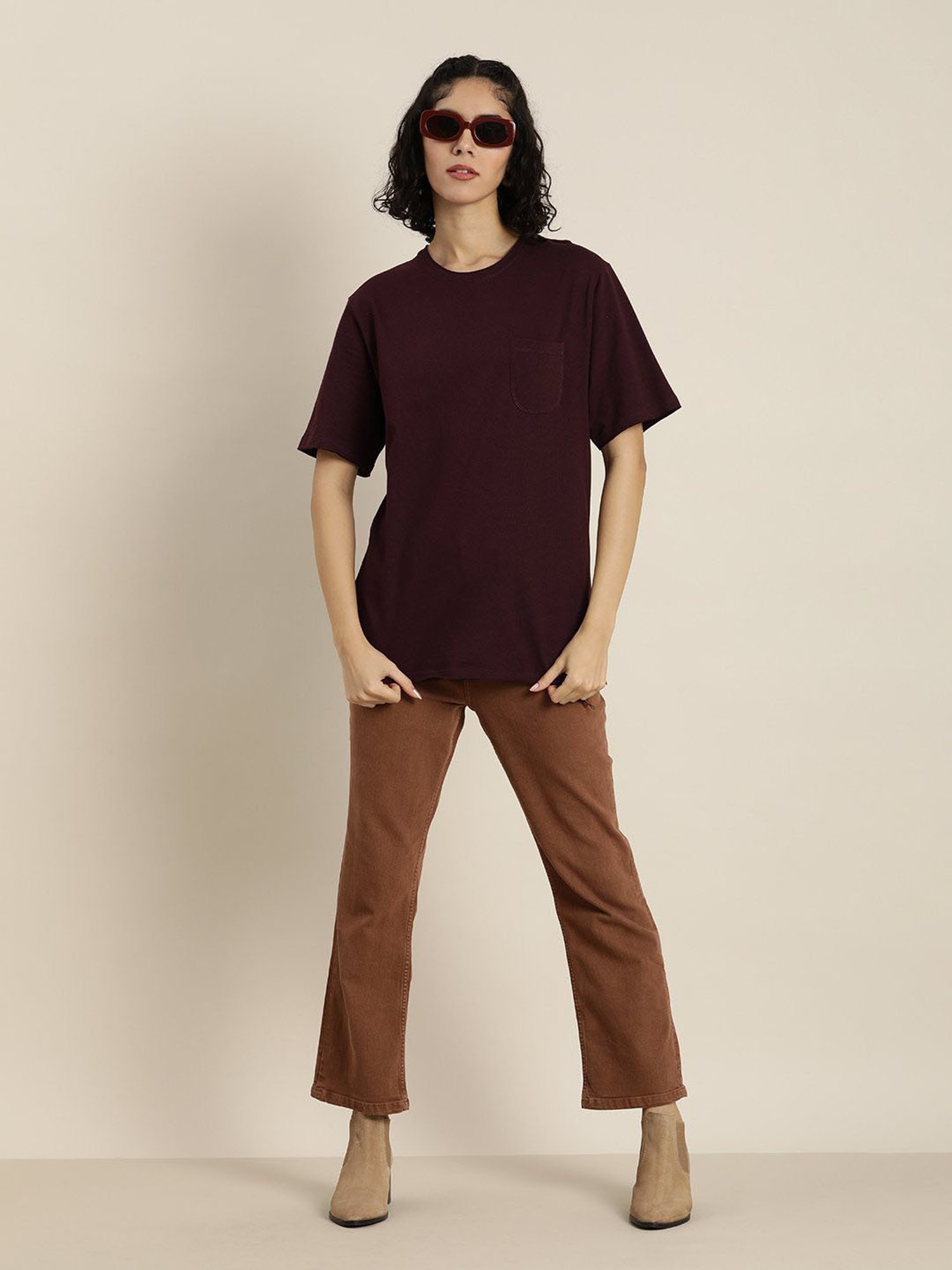 Dillinger Wine Oversized T-Shirt