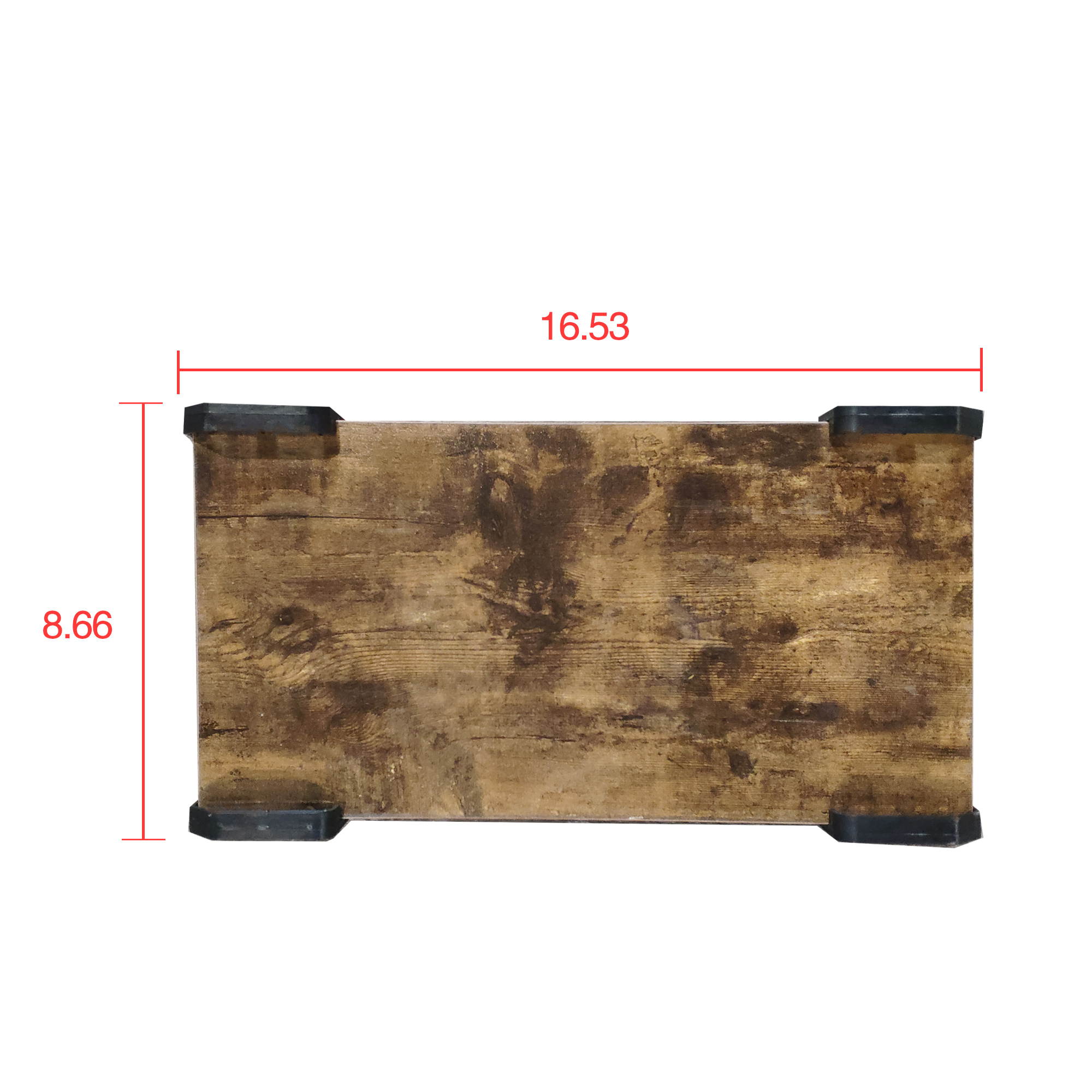 66" L Shape Desk Computer Desk Study Writing Table Home Office Desk Gaming Desk with Bag Hook and Cloth Drawer Storage Bag,Wood & Metal Pella Oak