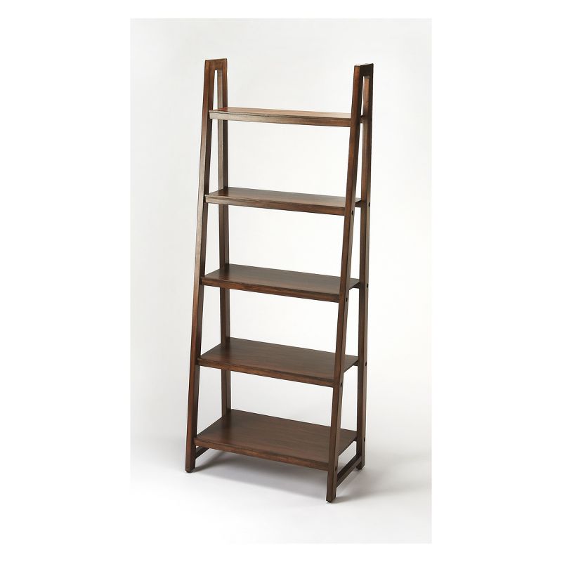 76.5" Stallings Bookshelf Brown - Butler Specialty