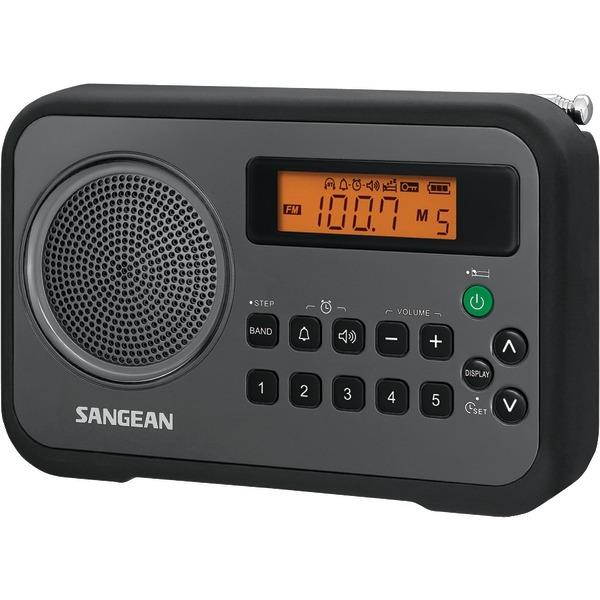 SANGEAN PR-D18BK AM/FM DGTL PORT RCVR BLK