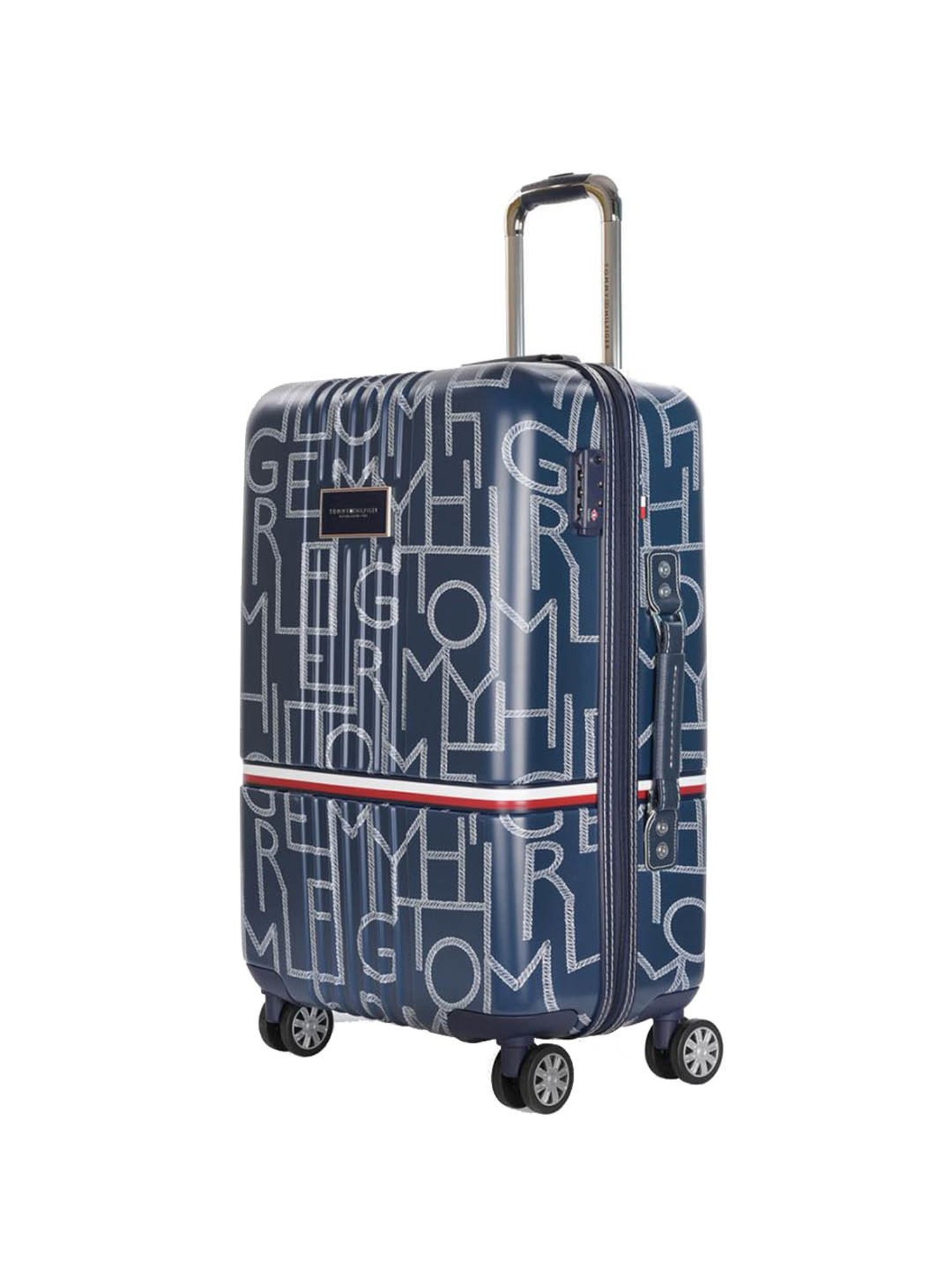 Tommy Hilfiger Navy Small Hard Cabin Trolley - 25 cm