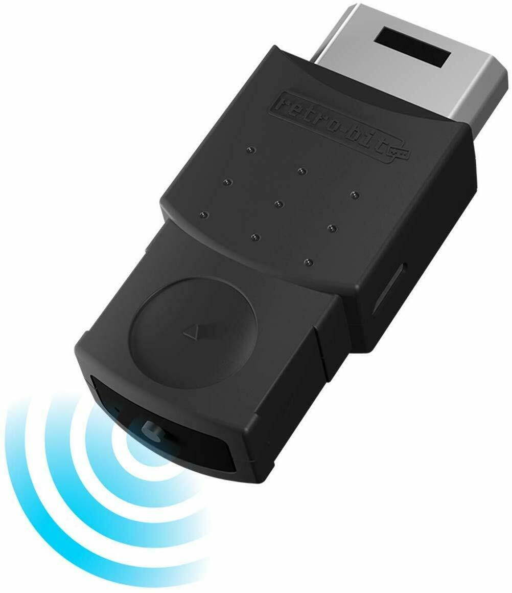 Retro-Bit Official Sega Saturn Bluetooth Controller Receiver for Sega Saturn Console