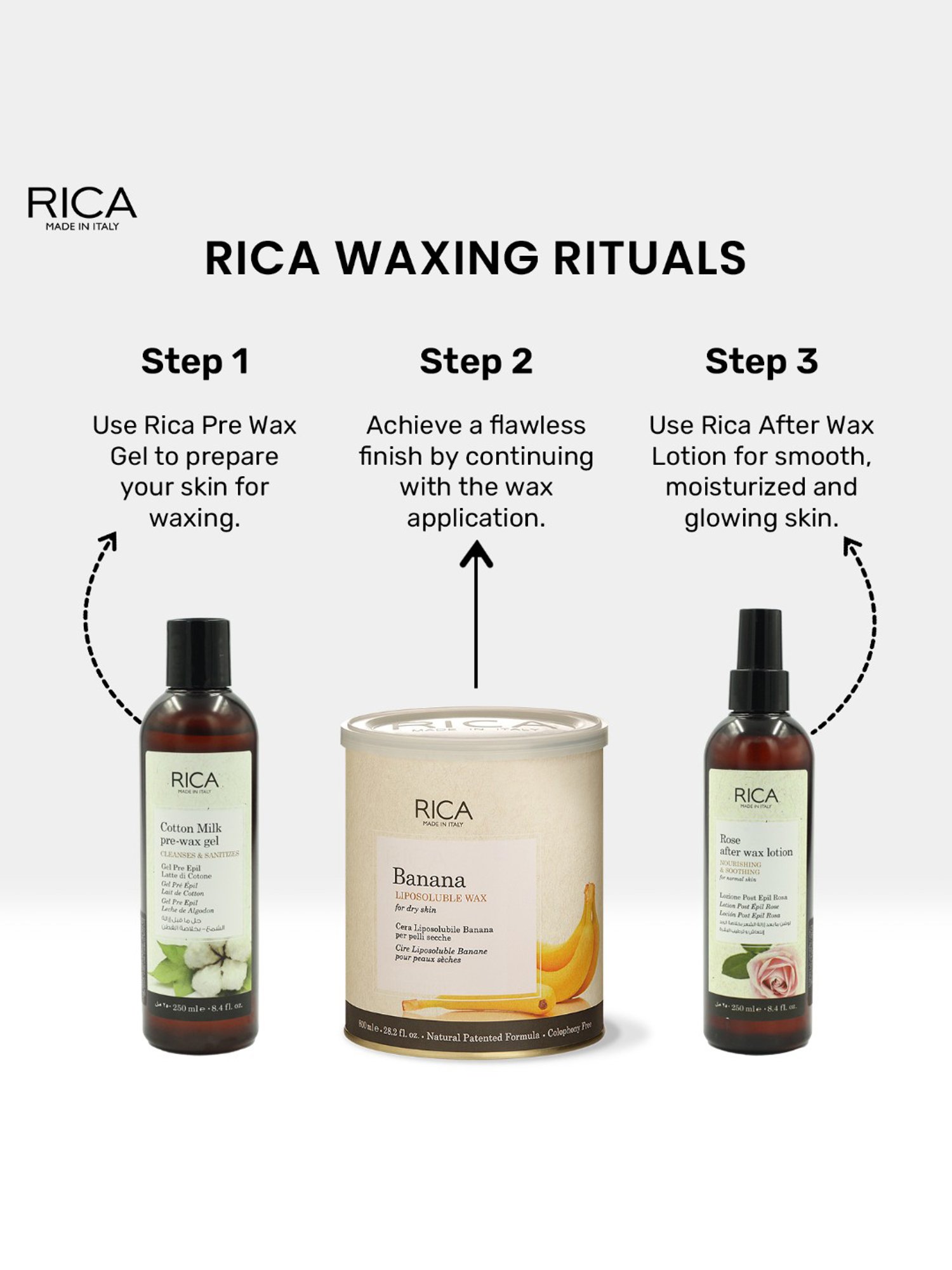Rica Lemon Wax Combo Kit 2