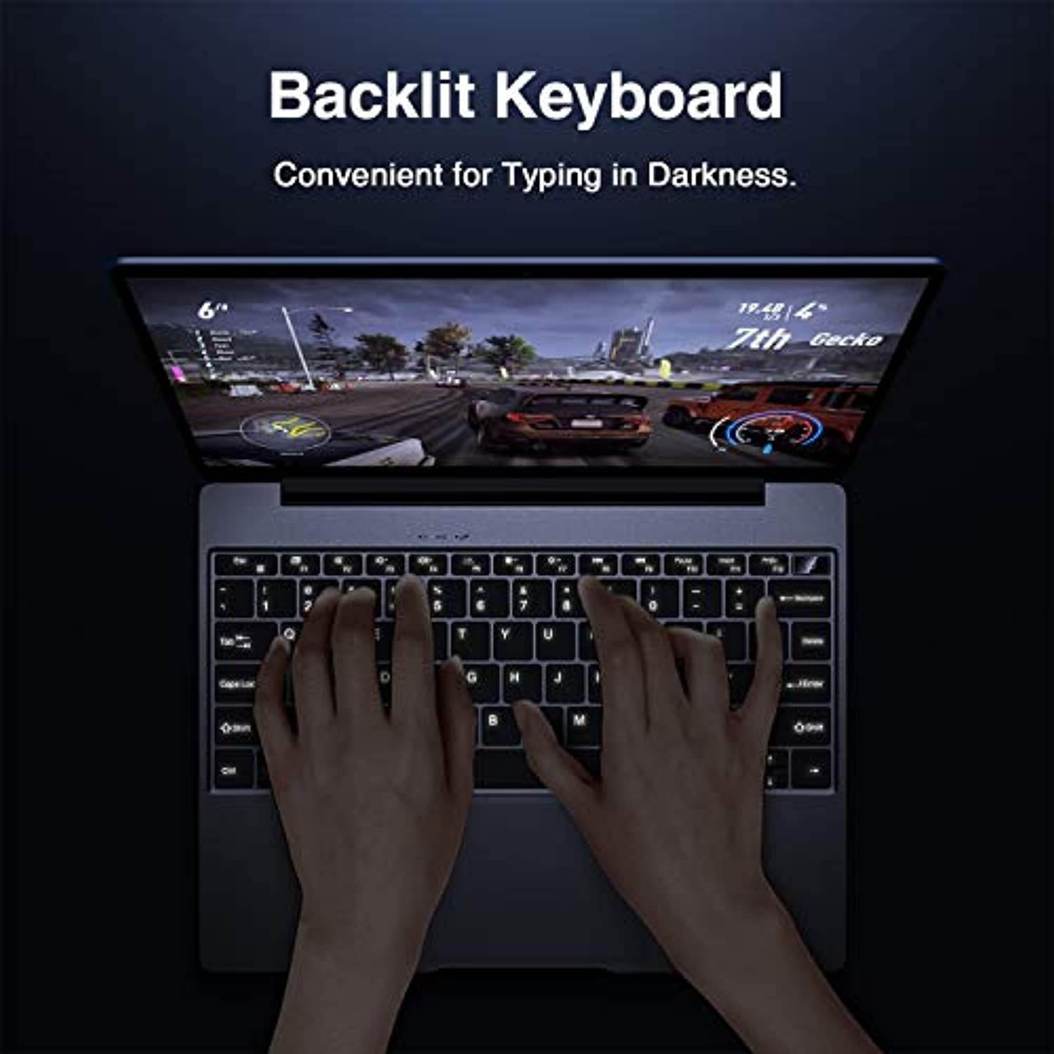 CHUWI GemiBook Pro 14" Laptop with 12GB RAM 256GB SSD 2160 x 1440 Pixels IPS Display Intel Celeron J4125, Backlit Keyboard USB-C Wi-Fi 6 AX200, BT5.1 Thin and Lightweight Windows 10 Note (GemiBookPro)