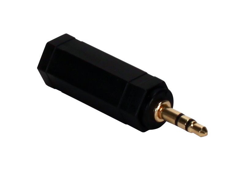 QVS Standard Audio Adapter Black (CC399PS-MF)