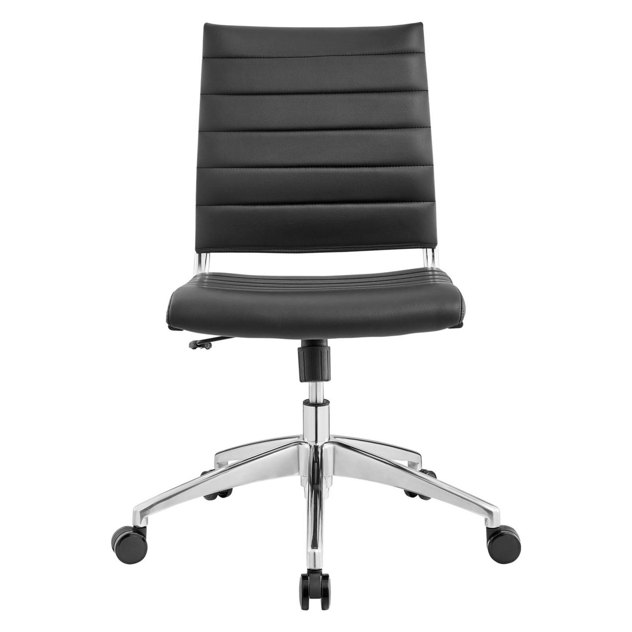 Jive Armless Mid Back Office Chair in Black