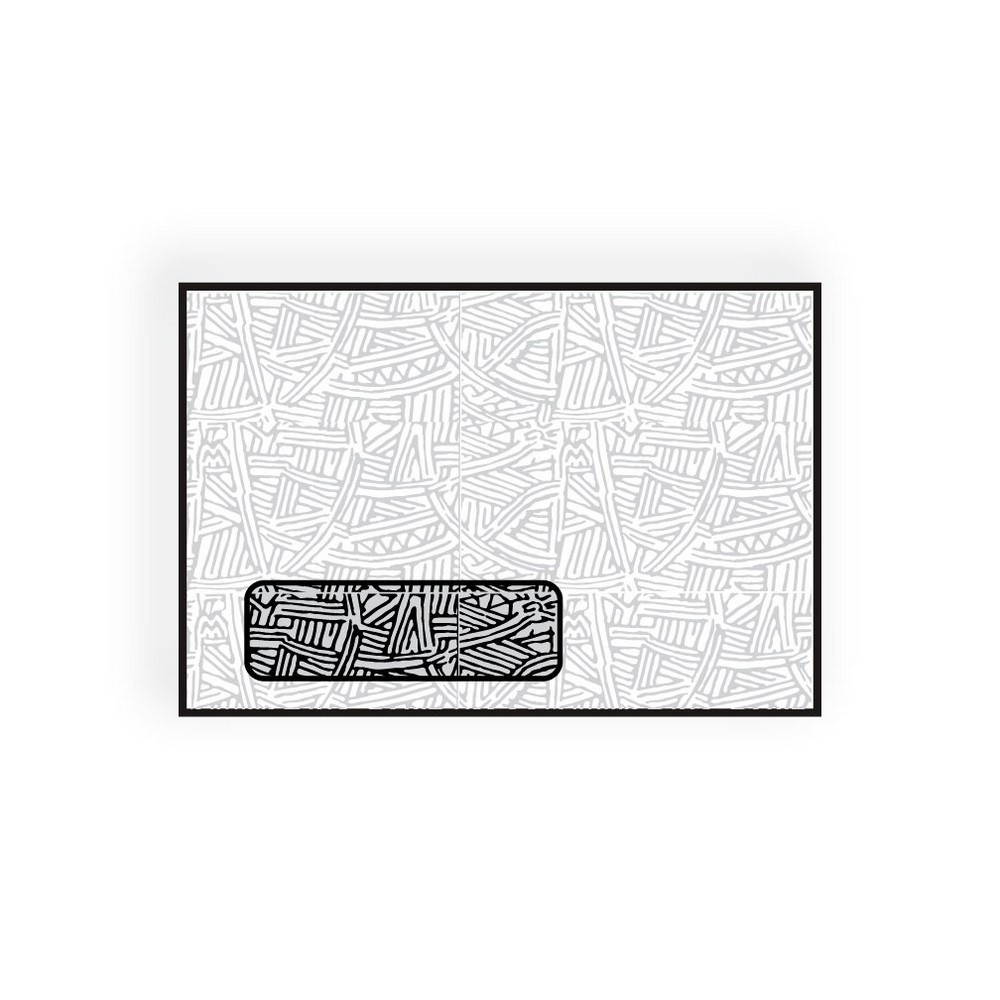 Poly Window Open Side Booklet Envelopes, 6" x 9", 24#, White (92% Brightness), Black Wesco Inside Tint (Box of 500)