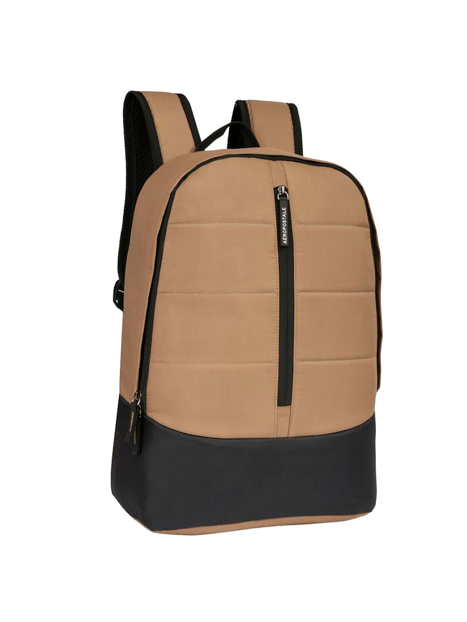 Aeropostale Knox Brown Polyester Printed Laptop Backpack