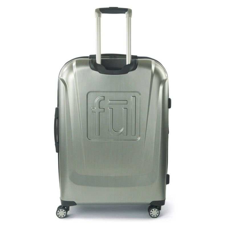 FUL Disney Mickey Mouse Textured 29" Hardside Rolling Suitcase - Silver