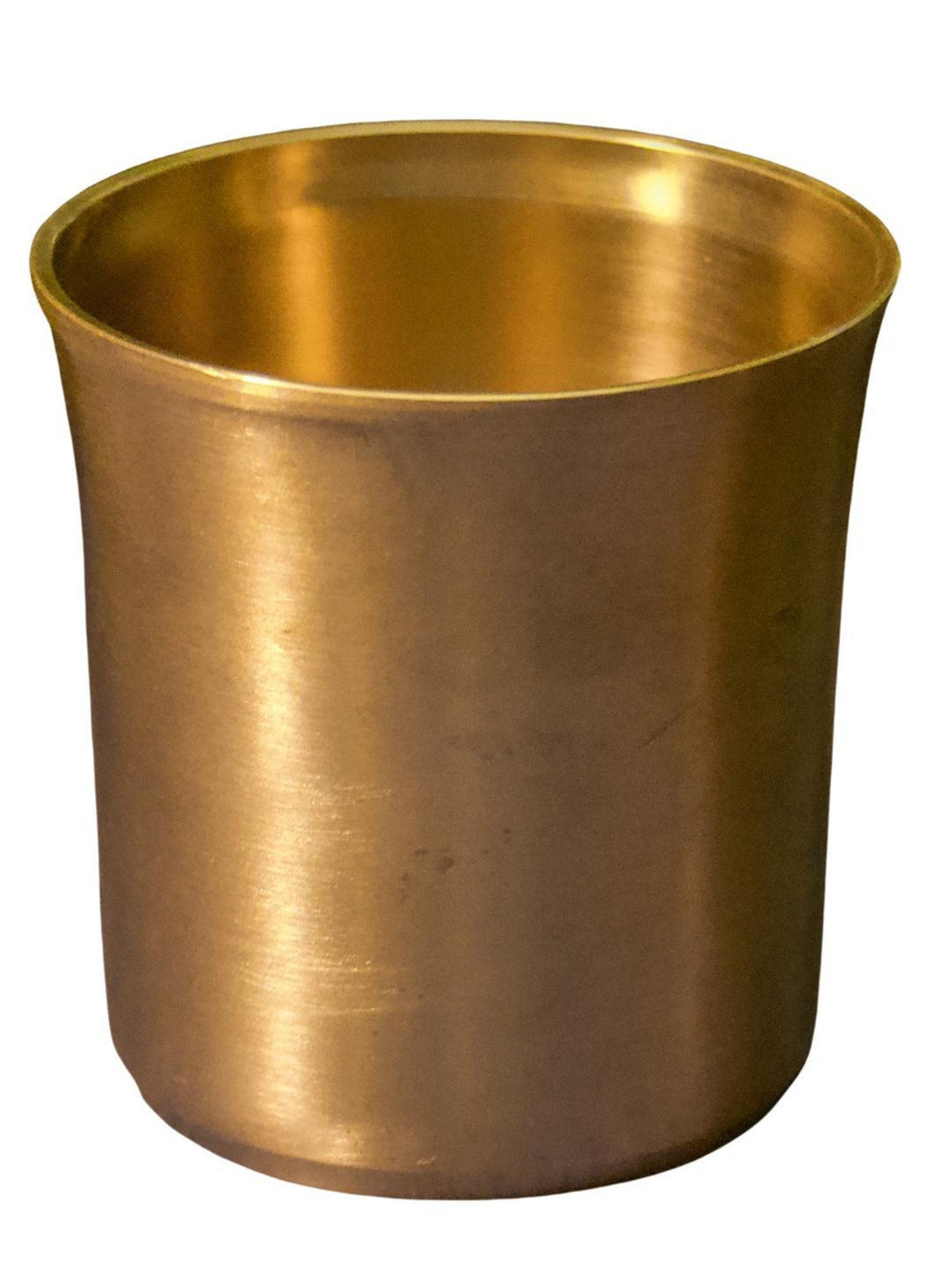 Ambi Pure Brass Small Water Glass (Puja)- 150 Ml Set Of 4