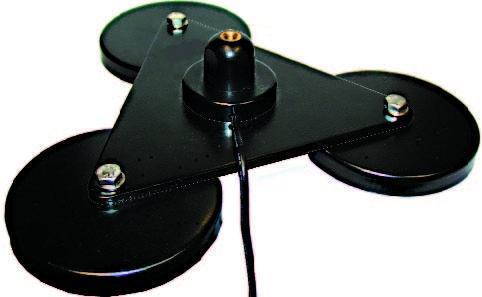 MFJ-336M Tri-mag mount assembly, NMO, 17ft coax