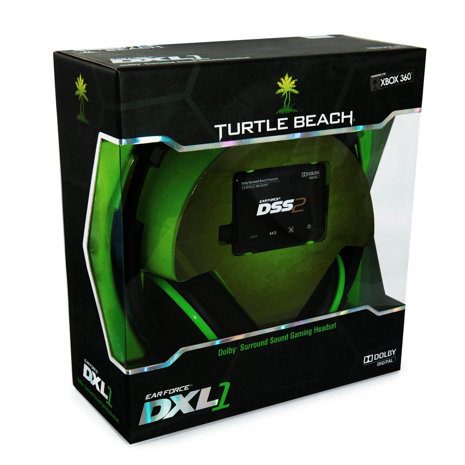 Turtle Beach - Ear Force DXL1 Gaming Headset - Dolby Surround Sound - Xbox 360