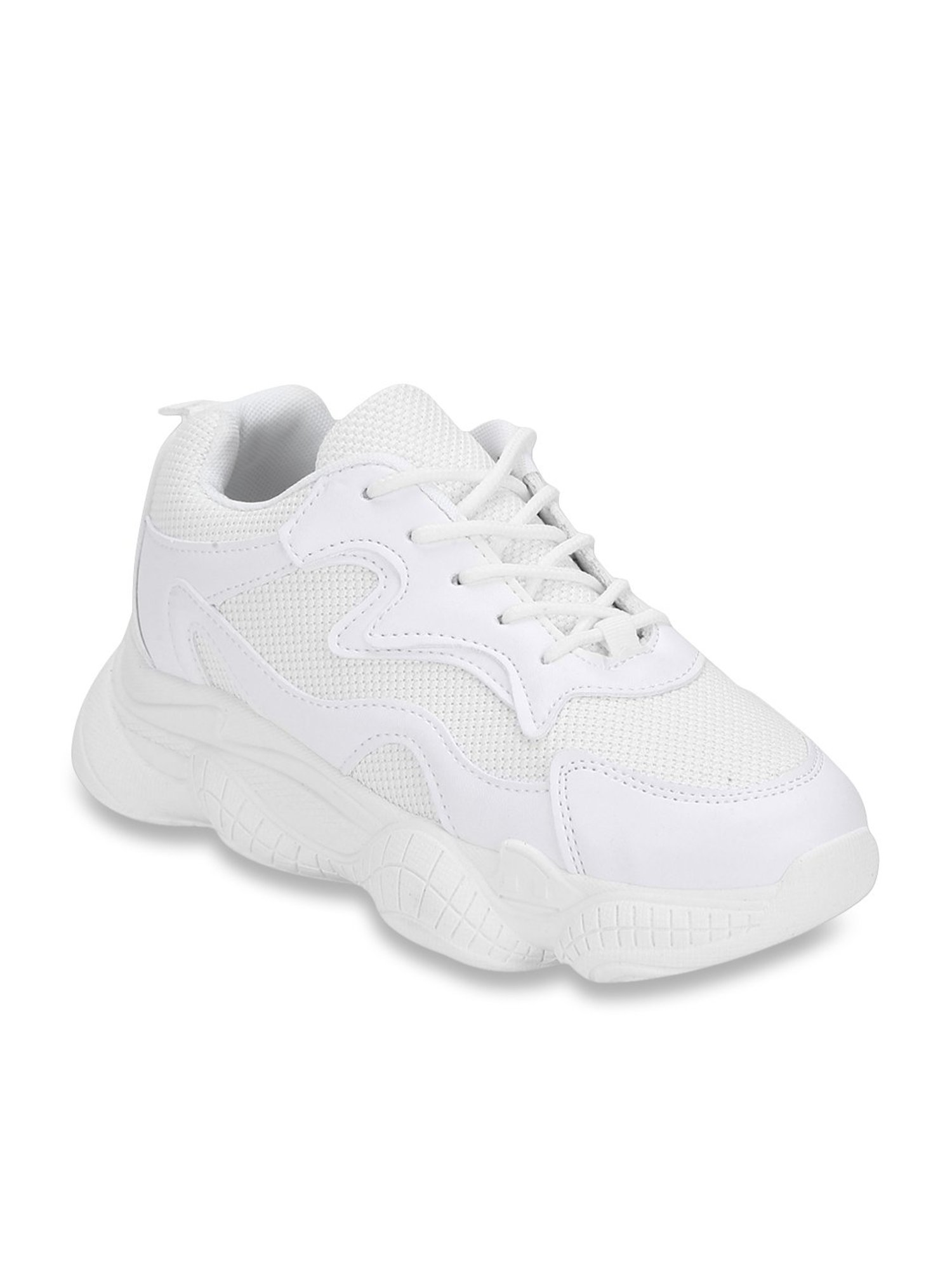 Truffle Collection White Casual Sneakers