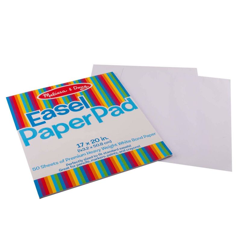 Melissa & Doug Easel Pad (17 x 20 inches) -  50 Sheets, 2-Pack