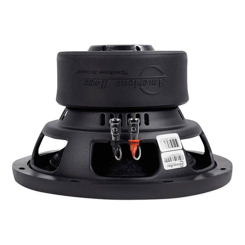 American Bass XR 12 D4 12 Inch Dual 4 Ohm Voice Coil 2400 Watt Maximum Power Subwoofer Speaker with 200 Ounce Magnet and Stitched Rubber Surround