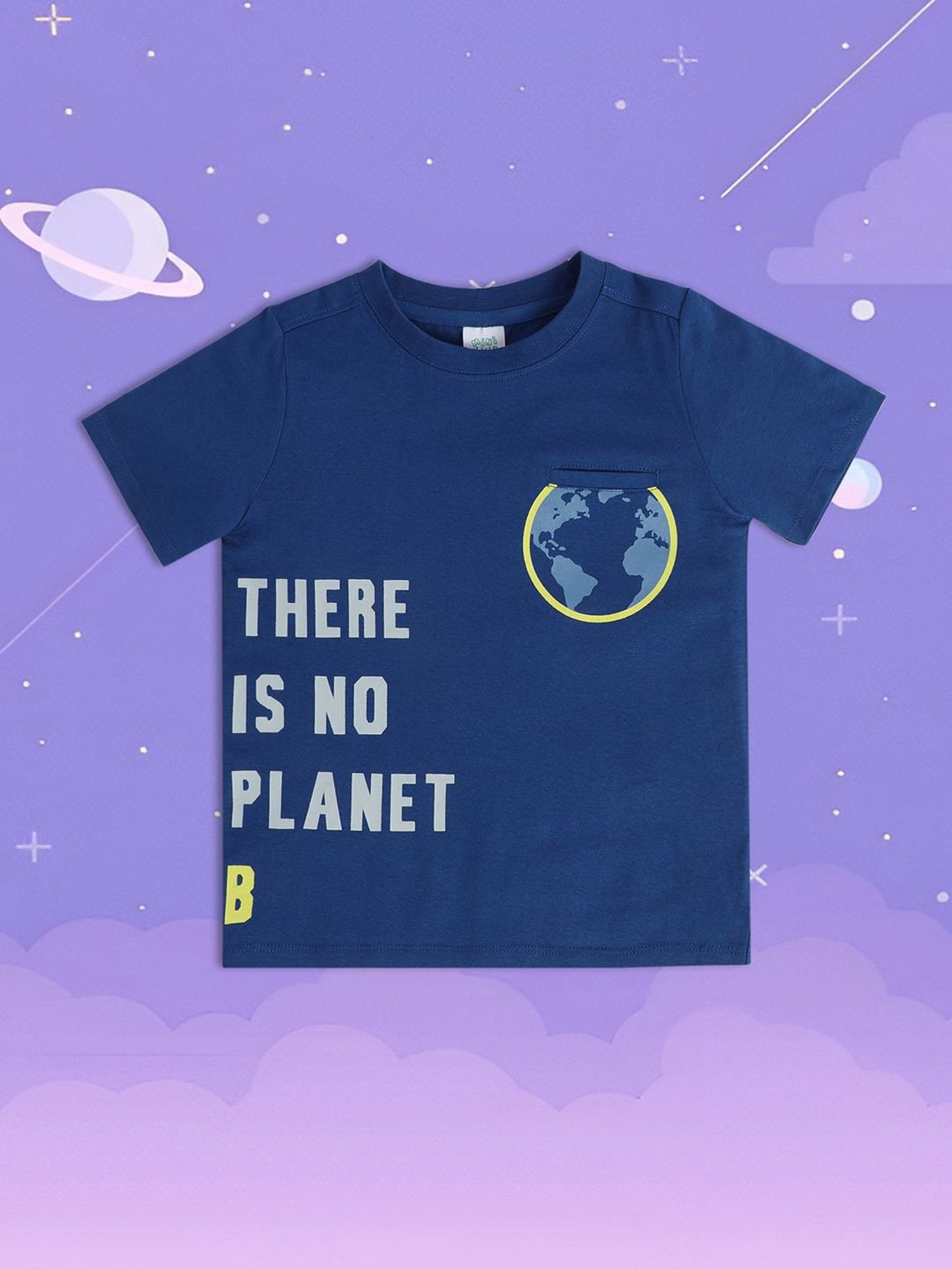 MINIKLUB Kids Blue Printed T-Shirt