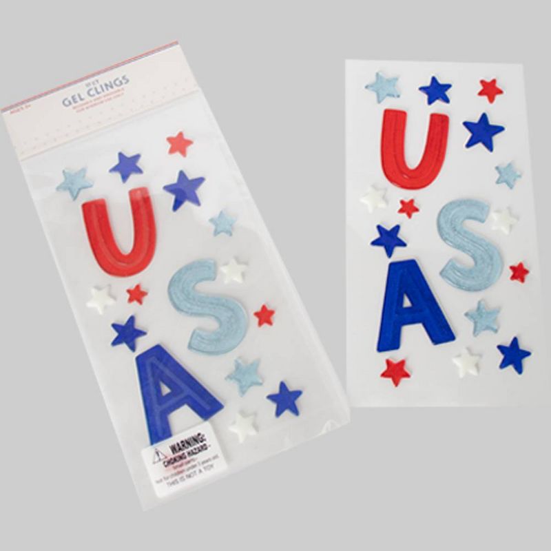 10ct Gel Cling 4th of July - Bullseye's Playground™