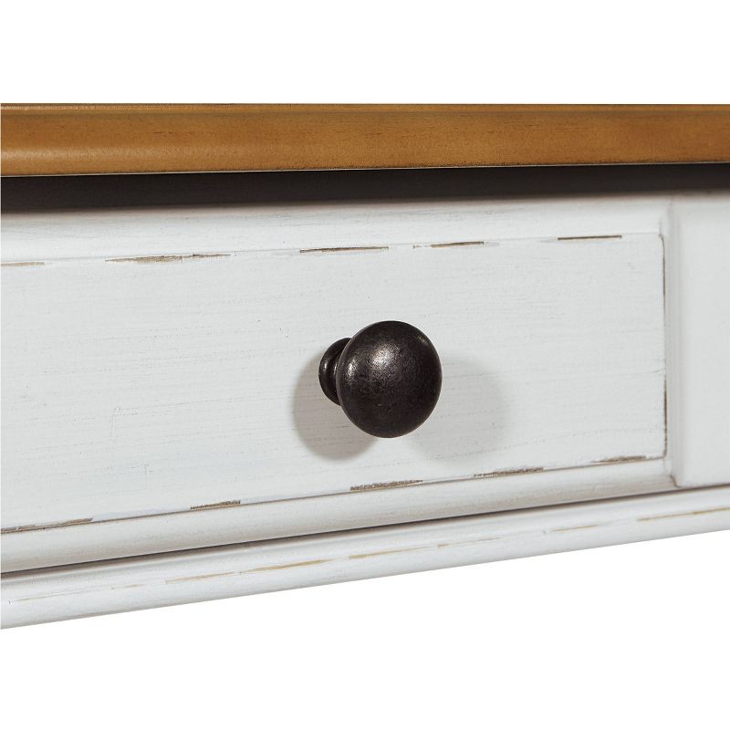 Medford Foyer Table Distressed White - OSP Home Furnishings