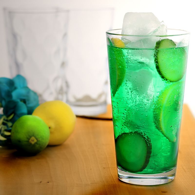 Pasabahce 16 Piece Opus Double Old Fashioned And Cooler Glass Set