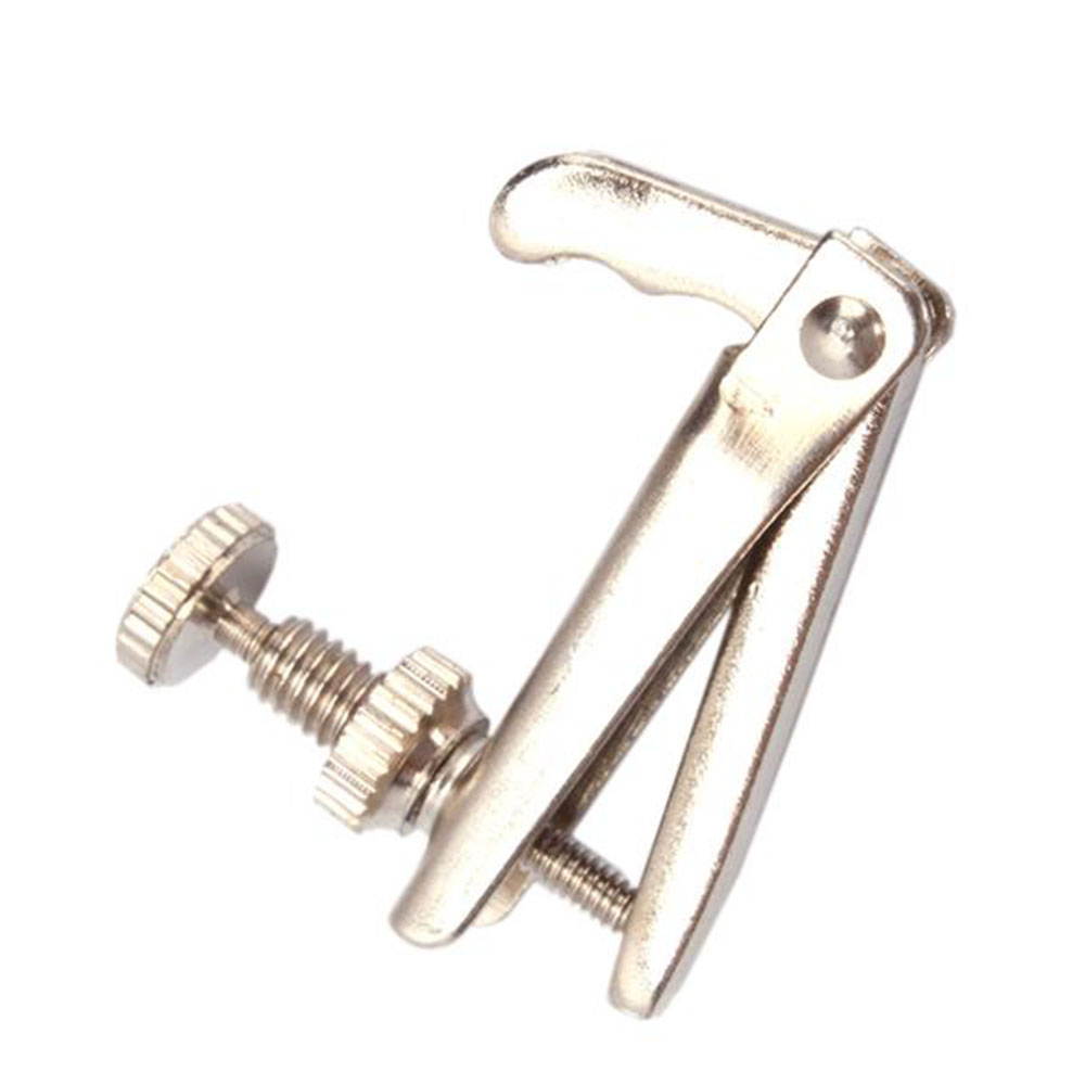 Violin String Adjuster Fine Tuner Silver 3/4-4/4