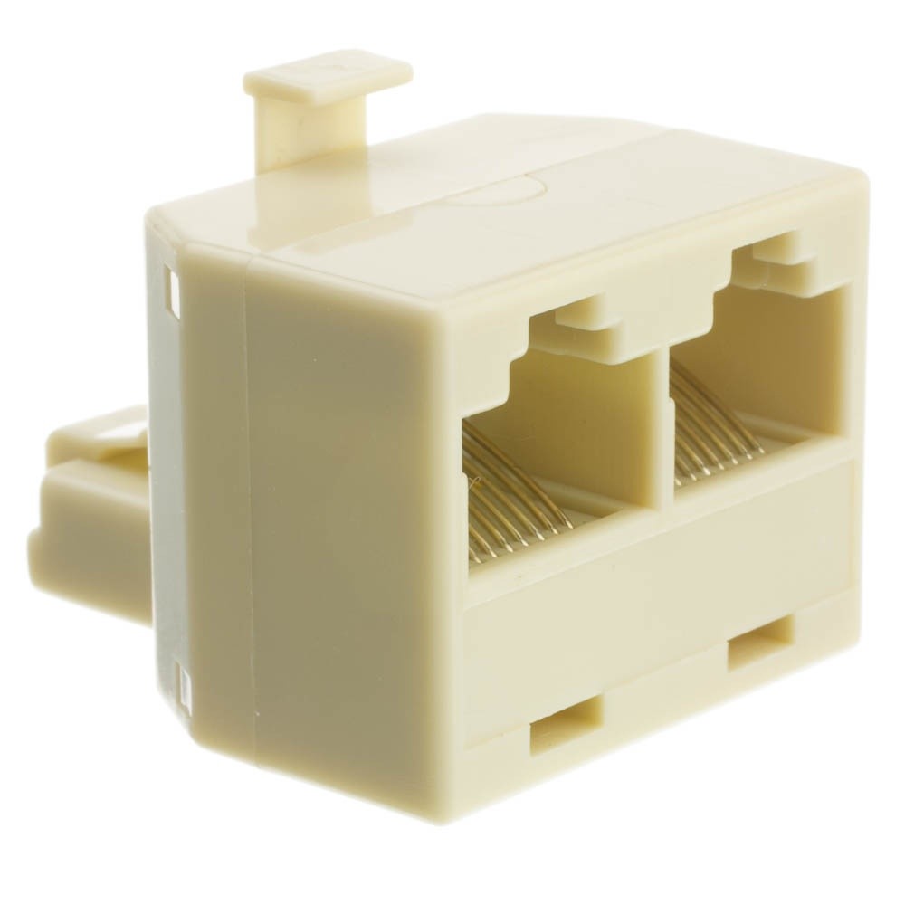 Cable Wholesale RJ45-8P8C Straight T-Adaptor
