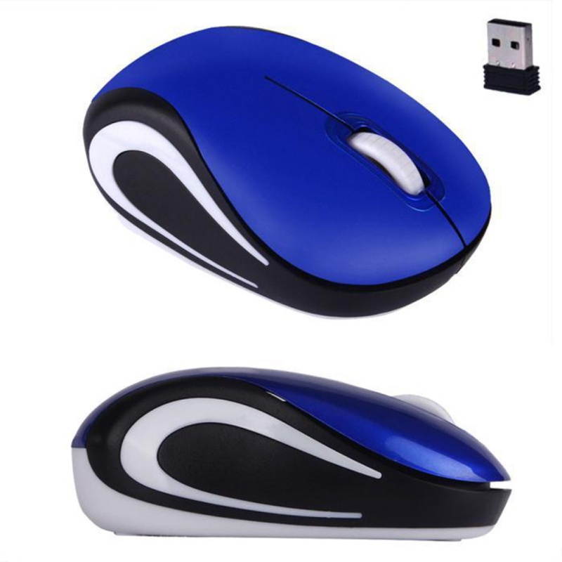 Mini 2.4 GHz 800/1200 DPI Wireless Optical Mouse Mice for PC Laptop Notebook