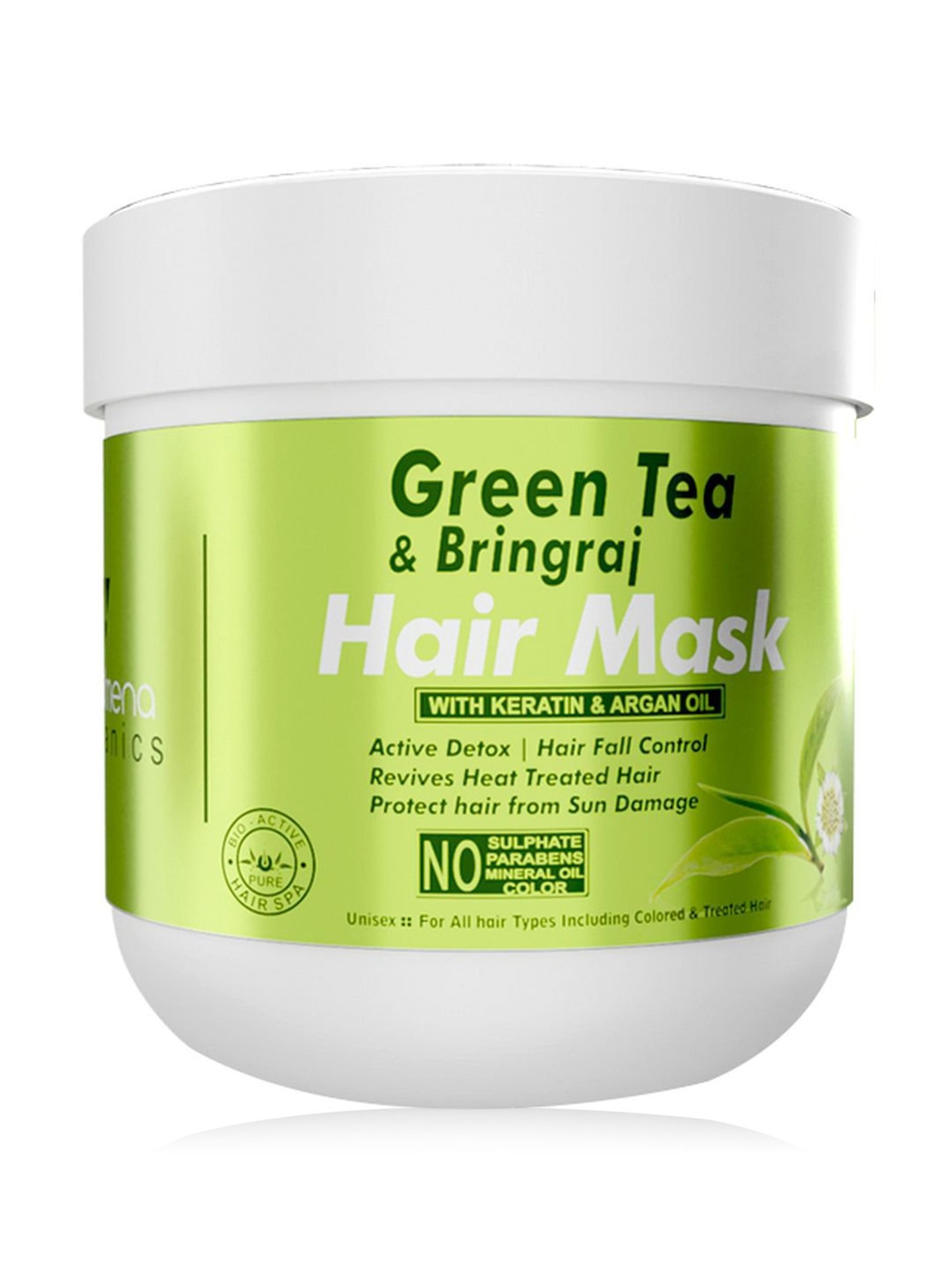 Volamena Green Tea & Bhringraj Hair Mask - 200 ml