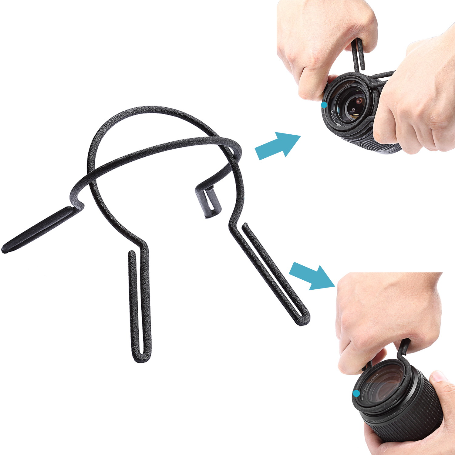 Neewer&reg; Rubber-coated Metal Camera Lens Filter Remover Wrench Set Kit(Package of Two), Fit 49mm,52mm,55mm Lens Thread for Canon,Nikon,Sony,Pentax,Fujifilm,Olympus,Panasonic and other DSLR Cameras