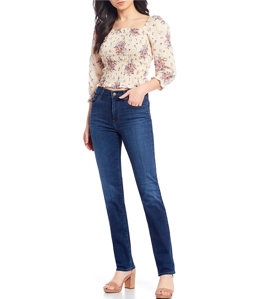 Silver Jeans Co. Highly Desirable Raw Edge Straight Jeans