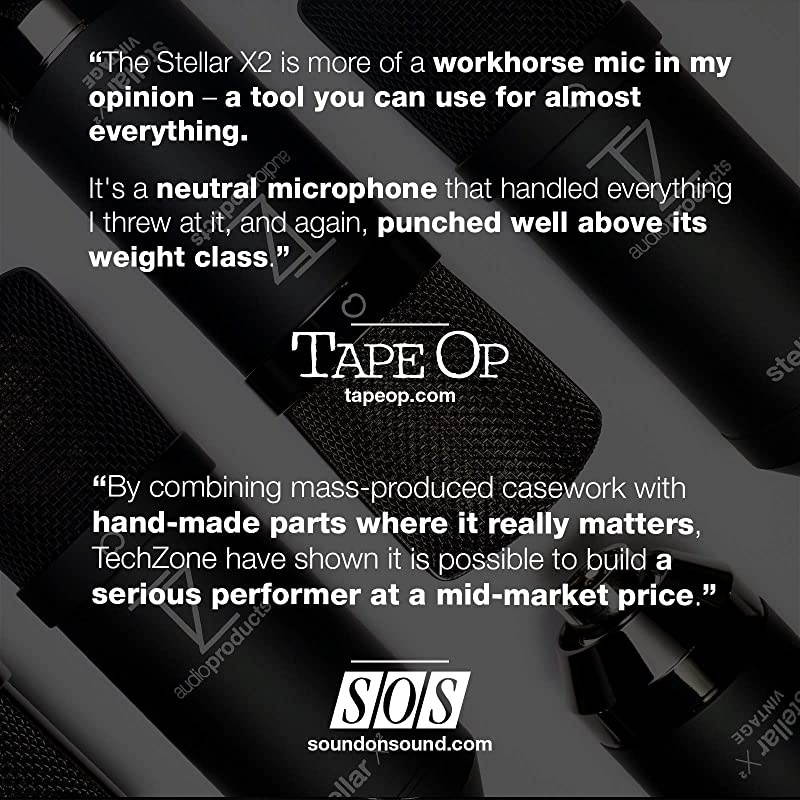 X2 Large Diaphragm Cardioid Condenser XLR Microphone